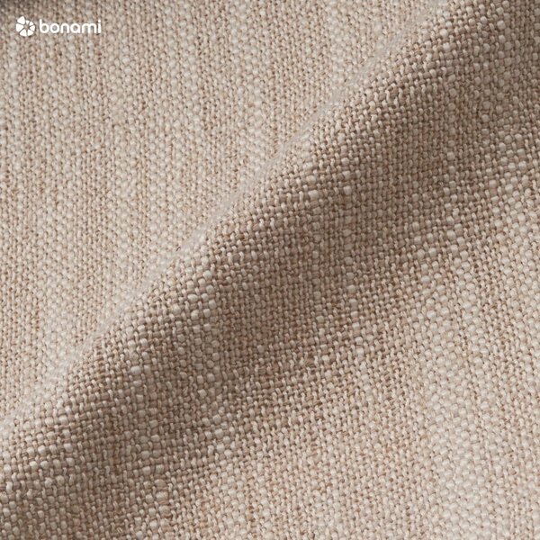 Béžová rozkládací pohovka Innovation Cubed Wood Linen Sand Grey, 96 x 147 cm
