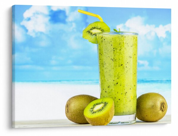 Obraz - kiwi smoothie (70x50 cm)