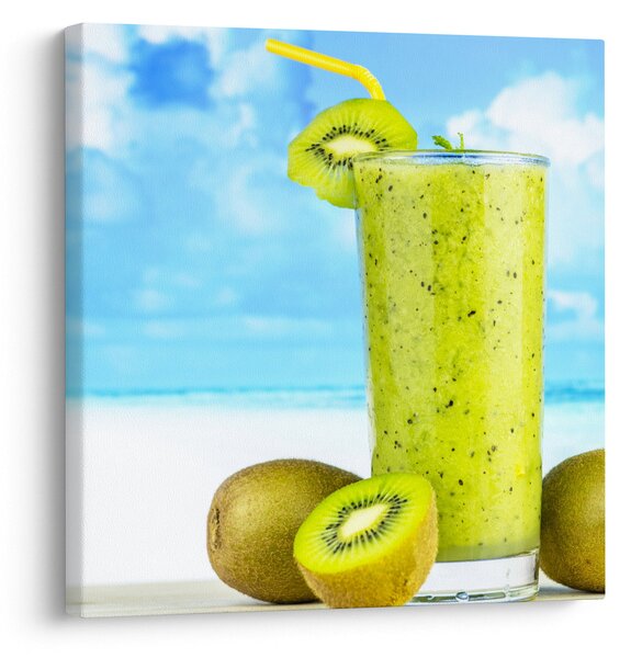 Obraz - kiwi smoothie (30x30 cm)