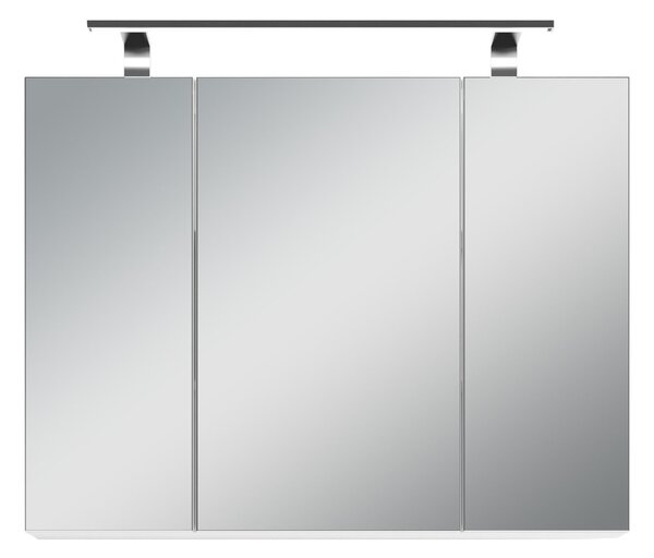 ByLIVING Zrcadlová skříňka Spree s LED (bílá, 80 cm) (100337896006)
