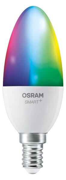 LED žárovka OSRAM SMART+ B40 RGBW E14, 3 kusy, klasický tvar svíčky