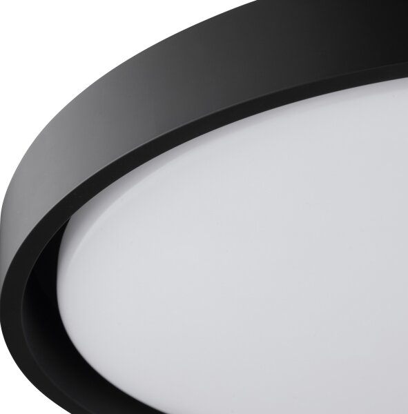 Brilliant - LED Stropní svítidlo SENORA LED/24W/230V 2700-6500K pr. 41 cm černá
