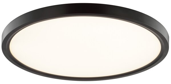 Brilliant - LED Stropní svítidlo se senz GALO LED/26W/230V 3000K pr. 40 cm černá