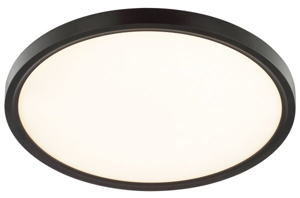 Brilliant - LED Stropní svítidlo se senz GALO LED/26W/230V 3000K pr. 40 cm černá