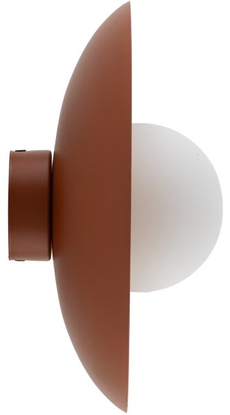 Nástěnné svítidlo SLATE 1xG9/8W/230V pr. 28 cm cihlová