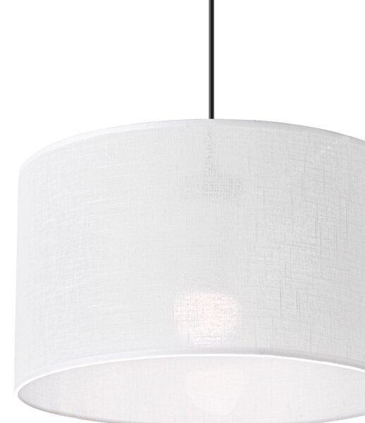 Brilagi - LED Lustr na lanku ANTHONY 1xE27/60W/230V dub ořech/bílá