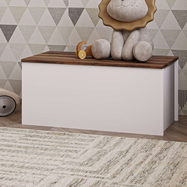 Truhlice Florintica (bílá + ořech). Akce -21%