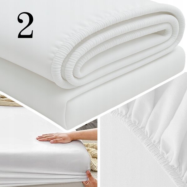 Prostěradlo s gumou Domidekor polyester 200 x 220 cm