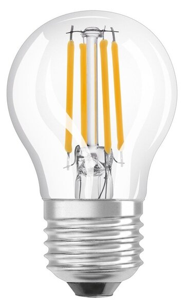 Chytrá stmívatelná WiFi LED žárovka E27 4 W CLASSIC P, teplá bílá