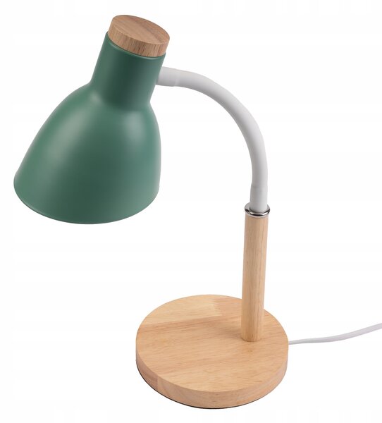 Stolní lampa Lumiled NIKO zelená, výkon až 13 W