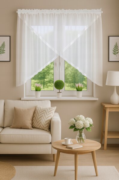 Klasická voálová záclona 300 cm x 130 cm