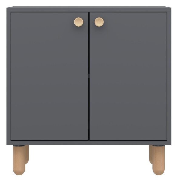 Komoda Lynda (antracit). Akce -25%
