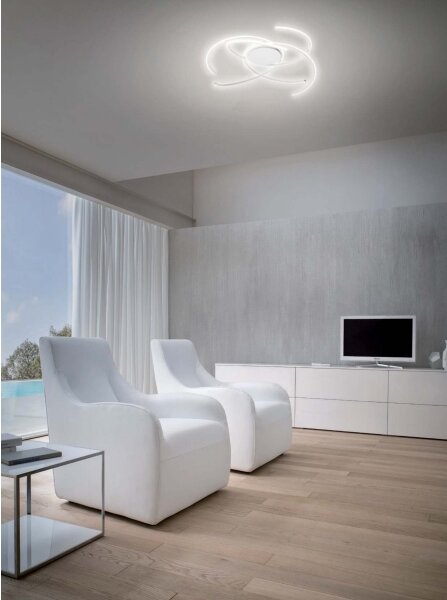 Redo 01-2748 - LED Stmívatelné stropní svítidlo ALIEN LED/75W/230V 3000K bílá