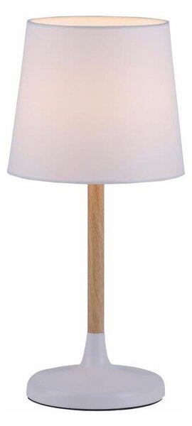 Leuchten Direkt 14423-16 - Stolní lampa NIMA 1xE14/40W/230V bílá
