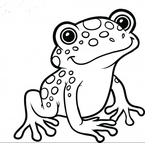 Samolepka Žába