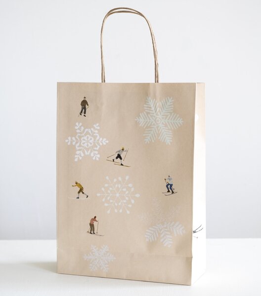 Dárková taška Skiers Beige
