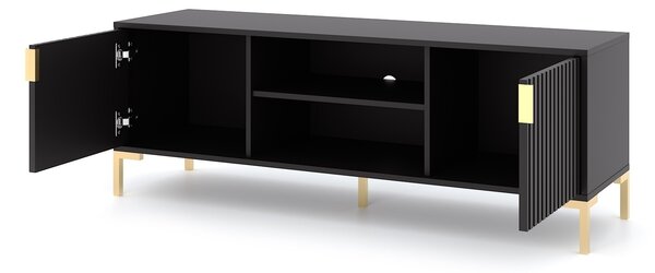 Vivaldi TV stolek Flinn 140 cm černý