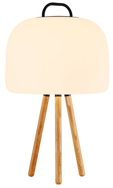 LED stolní lampa Kettle Tripod stínidlo 36cm