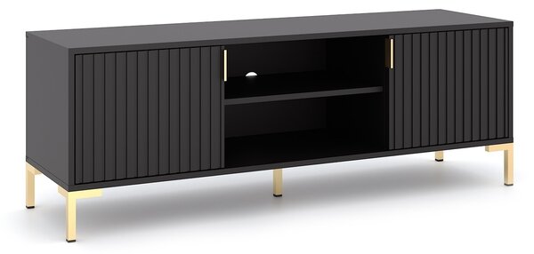 Vivaldi TV stolek Flinn 140 cm černý