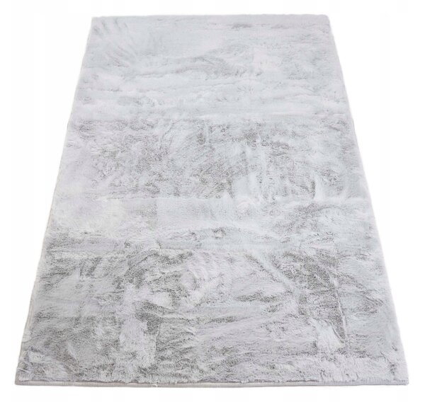 Koberec ELSIMONE CARPET šedý obdélníkový s krátkým vlasem 100x150 cm