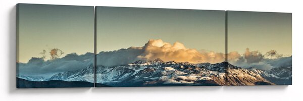 Obraz - vrcholky velehor (170x50 cm)