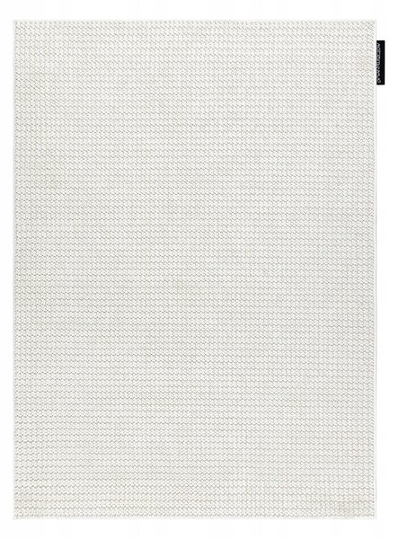 Koberec DO OBÝVACÍHO POKOJE LOŽNICE CASABLANCA bílý smyčkový MĚKKÝ 200x400 cm