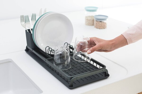 Brabantia Sink Side sušák na nádobí 46.3x20x12.6 cm šedá 117268