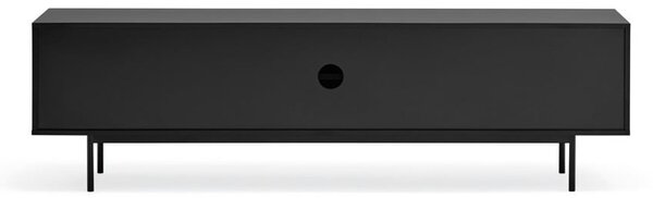 Černý TV stolek 180x52 cm Sierra – Teulat