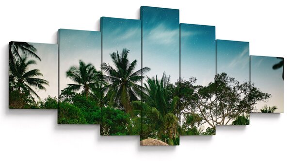 Obraz - palmy (210x100 cm)