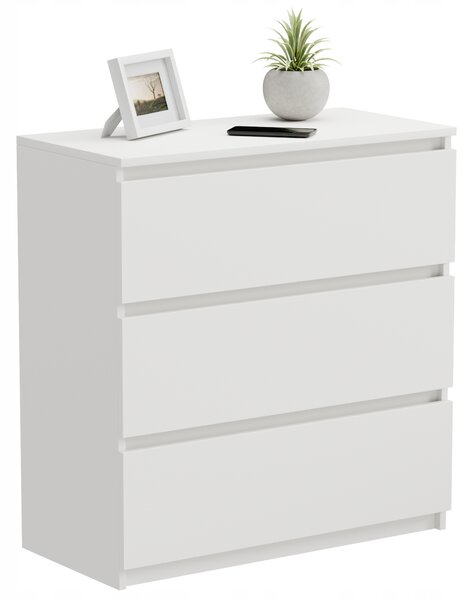 Komoda ComfortCove 60,4 x 33,7 x 76,6 cm, bílá matná