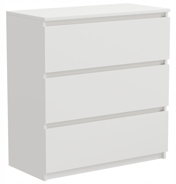 Komoda ComfortCove 60,4 x 33,7 x 76,6 cm, bílá matná