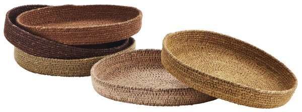 Kulatý košík Seagrass Multicolour A