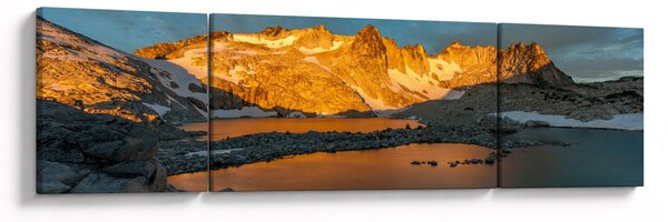 Obraz vysokohorské krajiny (170x50 cm)