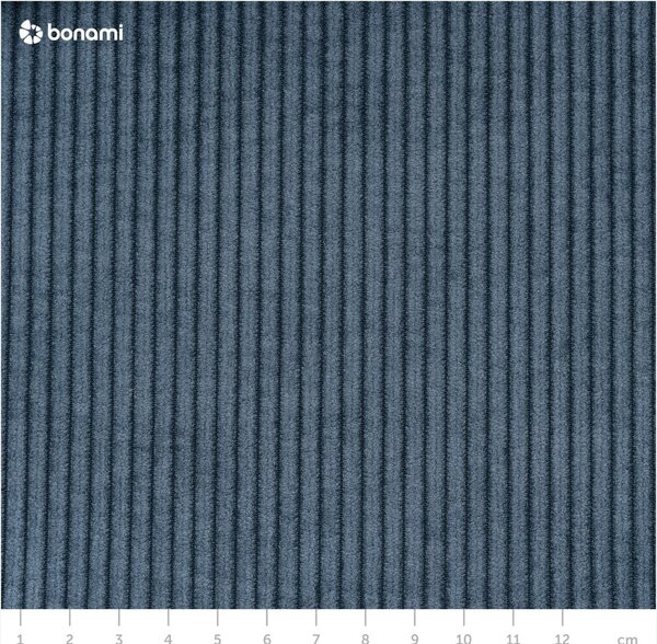 Modrá manšestrová pohovka 200 cm Lean – Karup Design