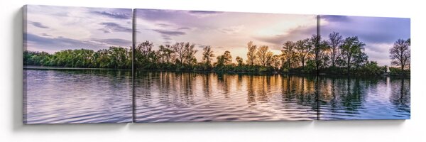 Obraz jezera (170x50 cm)