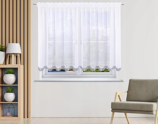 Klasická voálová záclona 400 cm x 130 cm