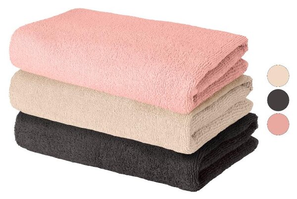 Livarno® Froté ručník, 50 x 100 cm, 400 g/m2, 2 kusy (100398748)
