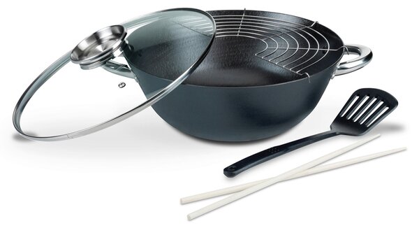 WOK nepřilnavá vrstva Xylan® 32/12 cm GSW - Online Only vaření, Online Only