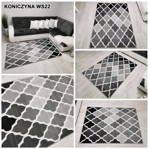 MODERNÍ MĚKKÝ KOBEREC 160x230 TRENDY