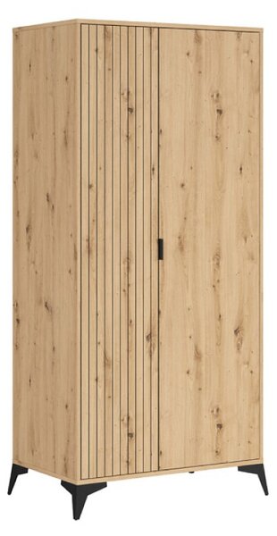 LAMEA šatní skříň SZF2D | Dub artisan