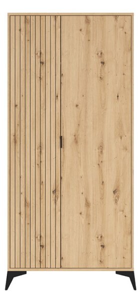 LAMEA šatní skříň SZF2D | Dub artisan