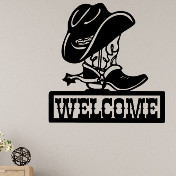 Samolepka Welcome Western