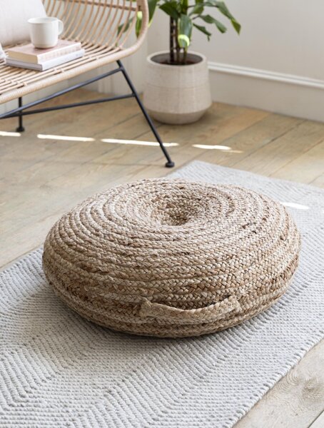 Sedací puf Cerney Natural Jute 60 cm