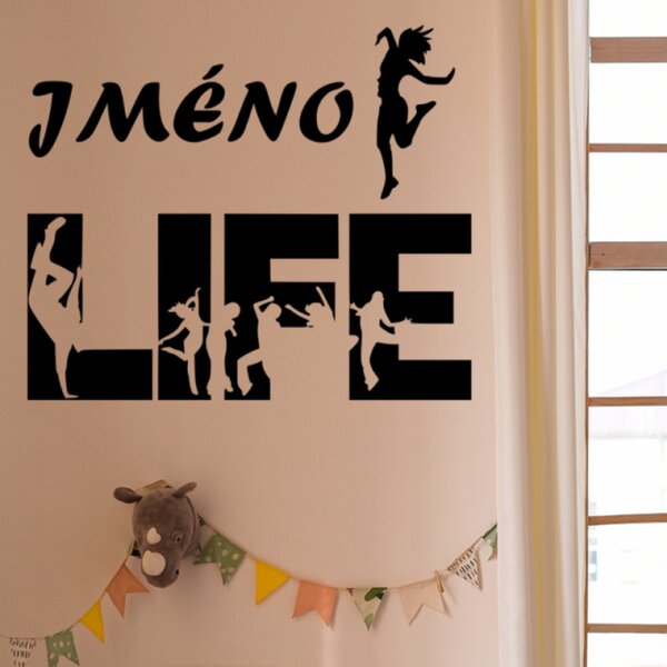 Samolepka Tanec můj život