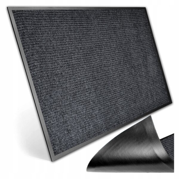 Rohožka Gockowiak šedá textilní PVC 40x60 cm protiskluzová