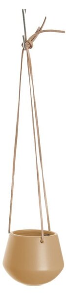 Pískově hnědý závěsný květináč PT LIVING Skittle, ø 12,2 cm