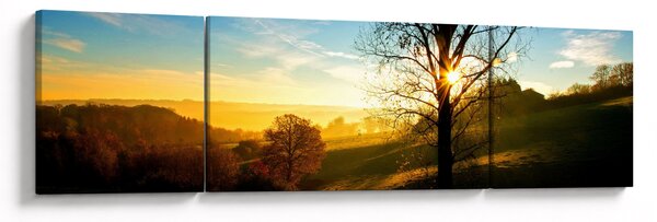 Obraz východu slunce (170x50 cm)