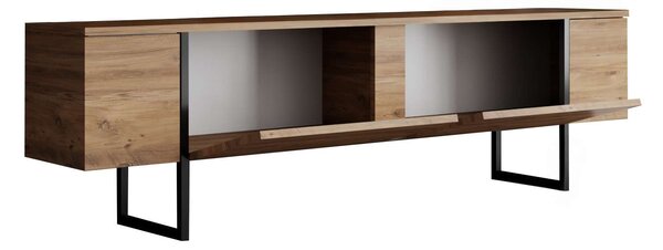 TV stolek/skříňka Luxurento (borovice černá)