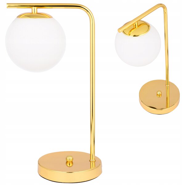 Stolní lampa LEDLUX LX-1811 bílá, žlutá 40 W