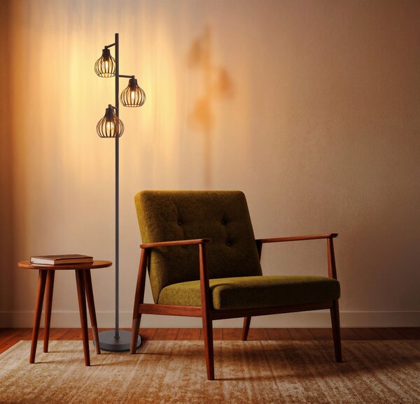 STOJACÍ LAMPA, 31/161 cm Globo - Online Only svítidla, Online Only